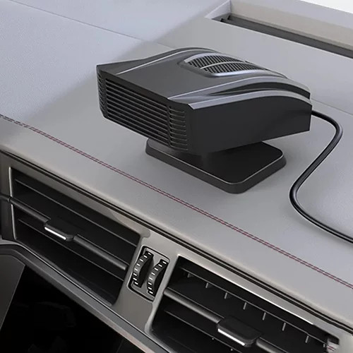 بخاری و فن قابل حمل خودرو مدل GB-8006 با اتصال به فندکی ماشین