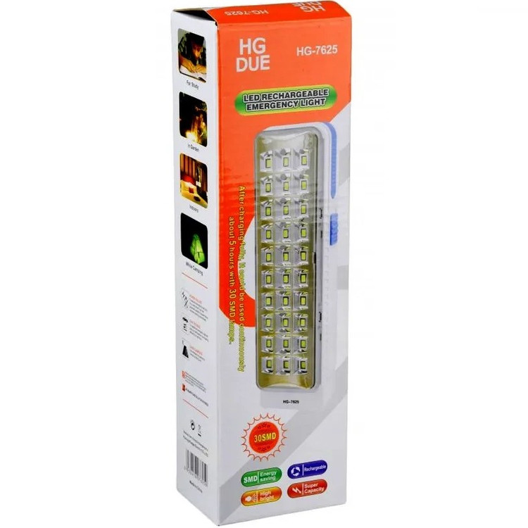چراغ شارژی HG-7625؛ روشنایی همراه برای زمان قطع برق