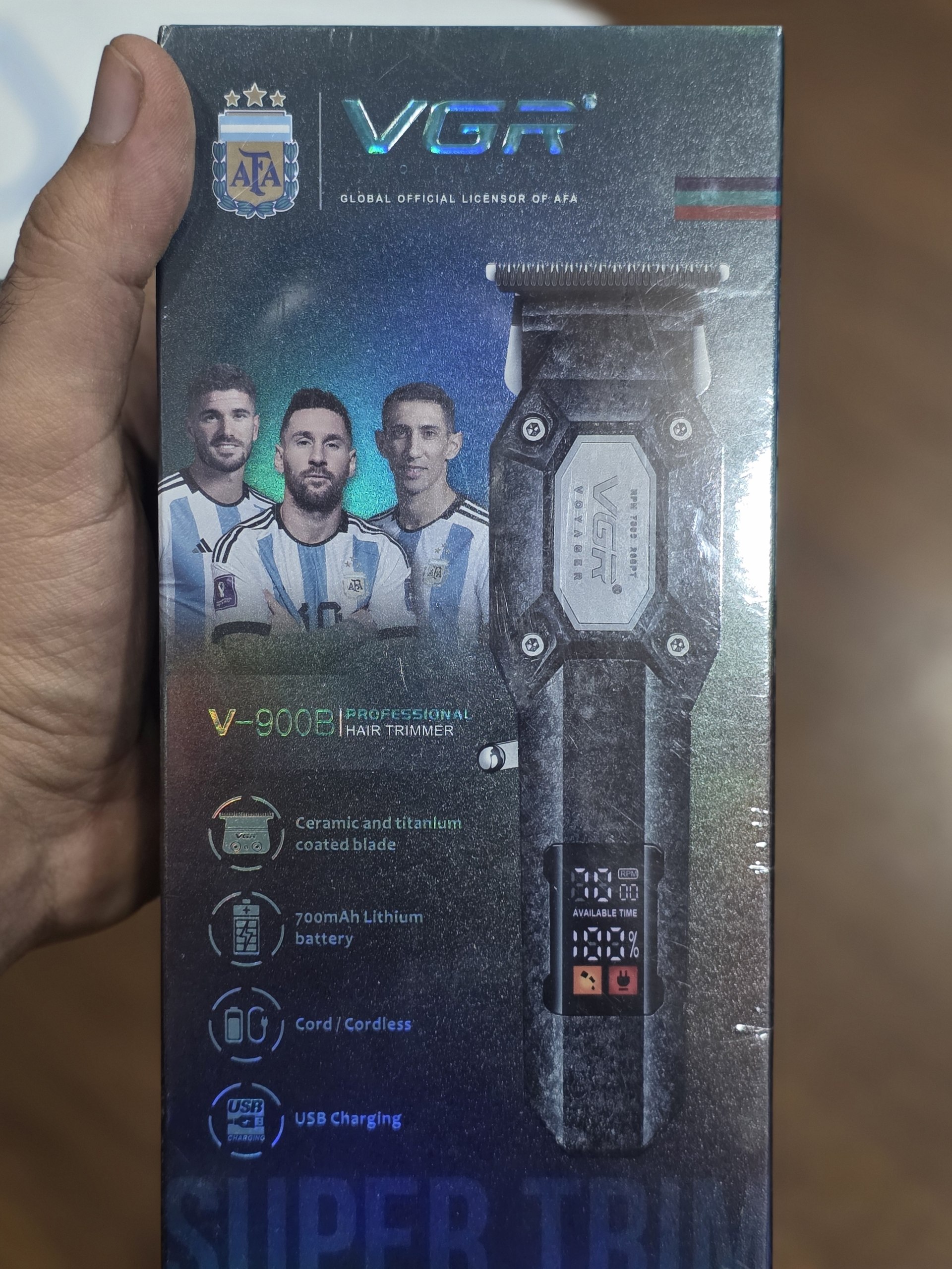 خط زن وی جی آر VGR مناسب اصلاح مو، ریش و خط‌گیری دقیق