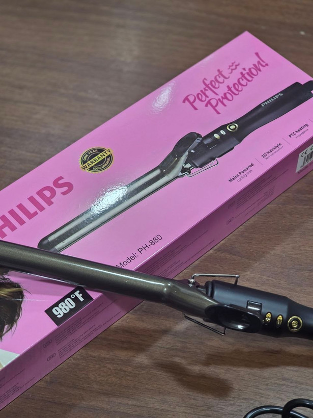 فر کننده مو فیلیپس PHILIPS مدل PH-880 سایز ۲۵ میلیمتر | بابلیس مو