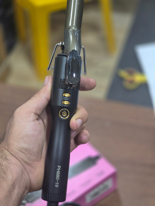 فر کننده مو فیلیپس PHILIPS سایز ۱۹ مناسب ایجاد فرهای ریز و حلقهای