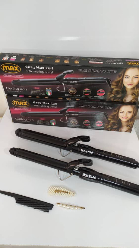 فرکننده مو زود فرم مکس MX-5545؛ ابزار حالتدهی و ایجاد فرهای زیبا