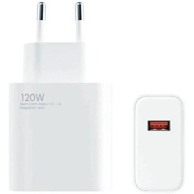 آداپتور شارژ سریع Xiaomi 120W با خروجی USB-A و کابل شارژ 6 آمپر